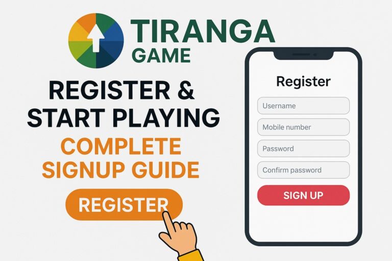 Tiranga Game Register & Start Playing – Complete Signup Guide